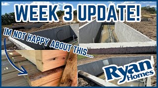 Week 3: Ryan Homes New Construction Home Process - Cedar Model with a Basement / Cypress
