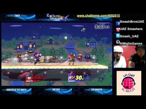 S4 @ Al Majlis 4/9: DonHSZ (Marth) vs Mr7 (Mario) - WR3