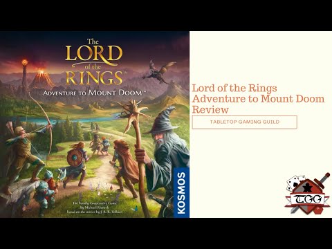 The Lord of the Rings Adventure to Mount Doom Board Game Review
