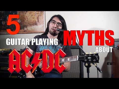 5 Guitar Playing Myths About AC/DC