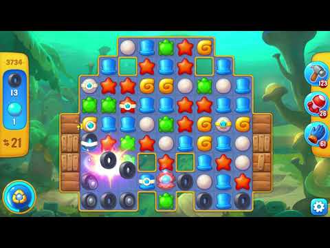 Fishdom 3734 Level - NO BooSTERS