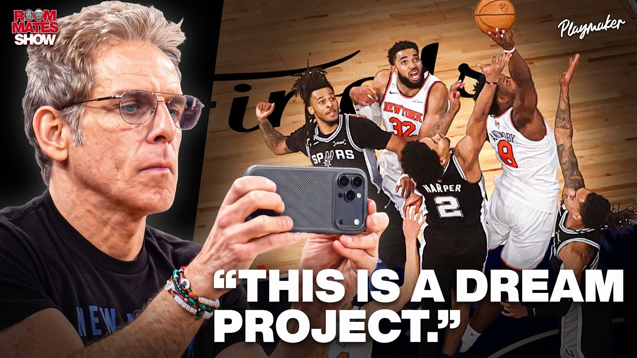 Roommates EXCLUSIVE 👀 Ben Stiller Reveals Upcoming Knicks NBA Championship Documentary