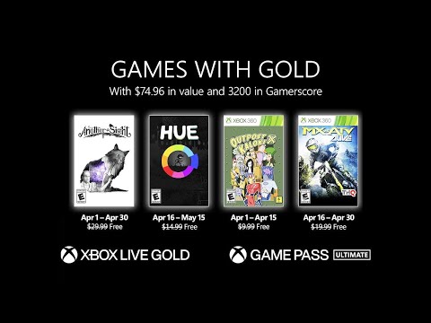 Xbox - April 2022 Games with Gold