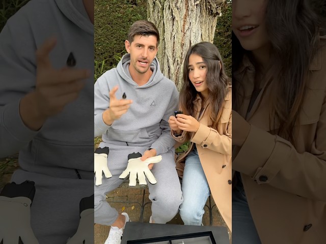 Vídeo relacionado con Real Madrid Guantes oficiales de la colección de fútbol, azul, S/M