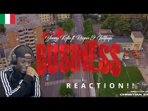 UK 🇬🇧 REACTION TO 🇮🇹 ITALIAN | Young Kofla ft. Rayan & Intifaya - BUSINESS