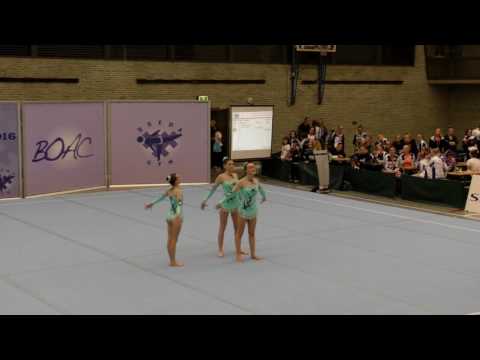BOAC 2016   106   023   Women's Group   Junior 12 18   Balance   WAL   Saltney Gymnastics Club WAL,