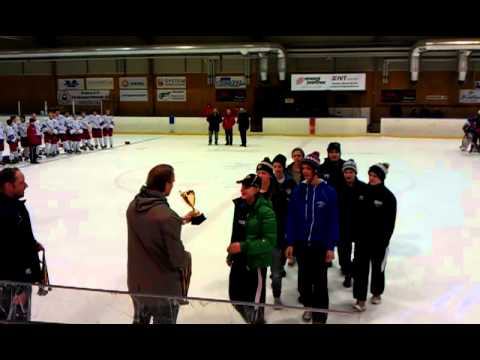 Stockholm hockey cup 2013 for U15 Price ceremoni
