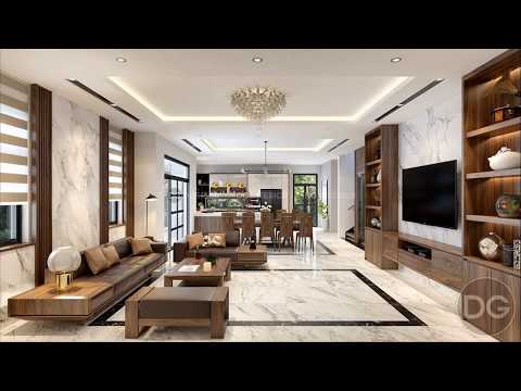 25 mẫu thiết kế nội thất phòng khách đẹp hiện đại mới nhất 2022