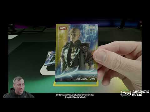 2025 Topps Marvel Studios Chrome 1 Box Break #3