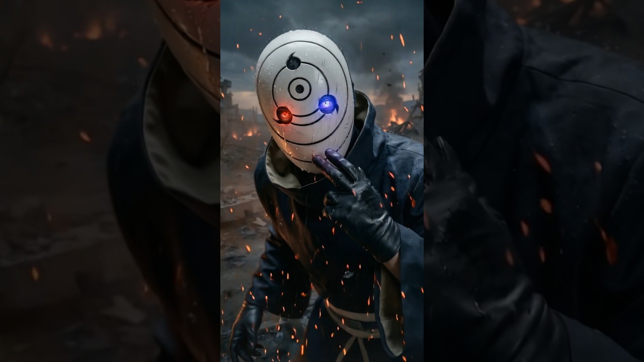 【ナルト】うちはオビトの進化と軌跡：英雄の夢から絶望の淵へ 🎭 | Obito Uchiha Evolution #Shorts #NARUTO #ナルト #うちはオビト #Obito