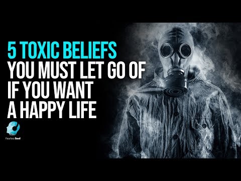如果你想擁有幸福的生活，你必須消除5個有毒的信念。 (5 Toxic Beliefs You Must Eliminate If You Want A Happy Life)