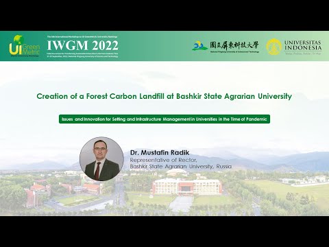 Dr. Mustafin Radik, Representative of Rector, Bashkir State Agrarian University, Russia