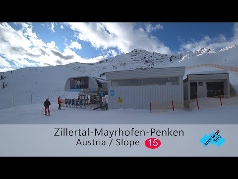 074 Zillertal Mayhrofen Penken – Ski__Luuz | Slope 15 | Red Unterbergalm
