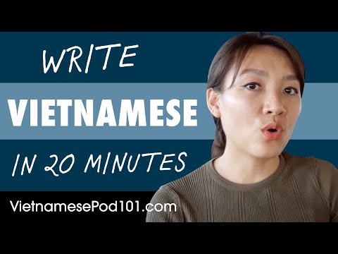 1 Hour to Improve Your Vietnamese Writing Skills