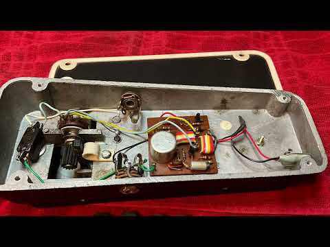 Vintage Cry Baby wah late 60’s - Black image 11