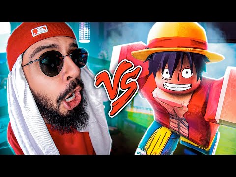 Luffy (Blox Fruits) Vs. Mussa - Batalha com Games