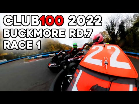 Club100 2022 Experience Rd.7 - Buckmore Race 1 (10th to 1st)