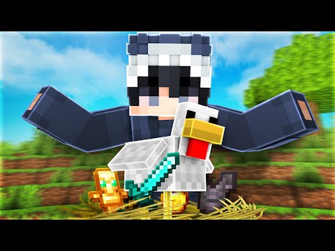 Minecraft, aber HÜHNER legen OP-ITEMS...