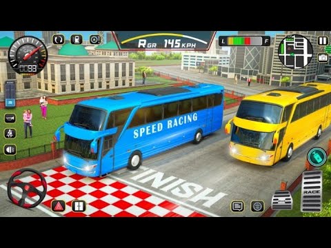Real Uphill Bus Driving Simulator Indian Bus Simulator Game Android Gameplay