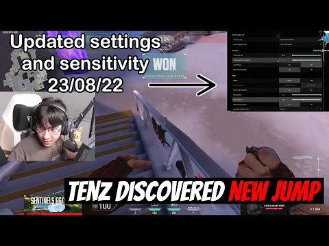 TenZ NEW Settings, Crosshair and Valorant Collection Updated 23/08/22