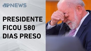 Lula chora ao relembrar de prisão e chama Sergio Moro de ‘insignificante’