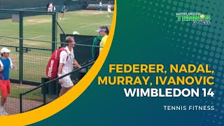 preview picture of video 'Wimbledon 14 - Federer, Nadal, Murray, Ivanovic.'