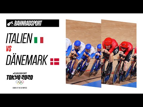 ITALIEN vs DÄNEMARK - MANNSCHAFTSVERFOLGUNG MÄNNER | Finale | Olympische Spiele - Tokyo 2020