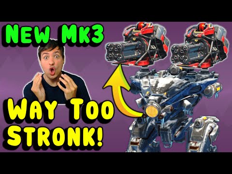 OVERPOWERED New SMUTA Mk3 Machineguns! War Robots 7.8 Gameplay WR