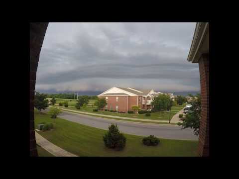 June 9th 2019 Damaging Squall Line Timelapse