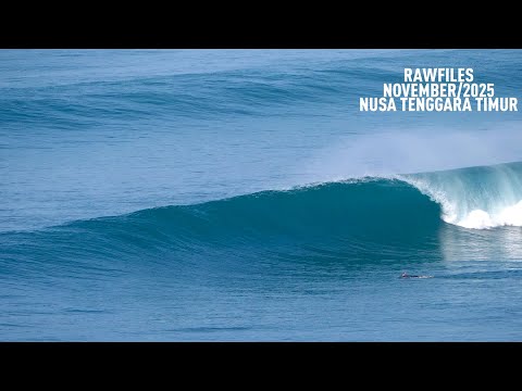 Here is East Indonesia's Most Underrated and fun Right-hander Wave!  - RAWFILES - NOV/2025 4K