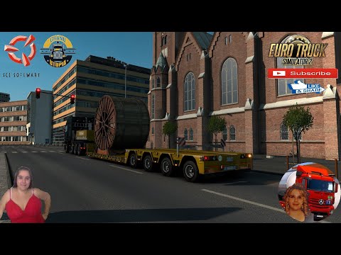 Euro Truck Simulator 2 (1.38) Grand Utopia map v1.9 by MyGodness Long Delivery + DLC's Mods