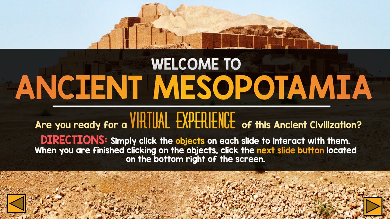 Mesopotamia Interactive Powerpoint