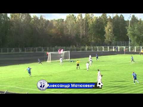 ЧБ 2013. 24 тур Нафтан Новополоцк - Динамо Брест. Гол: Александр Матюхевич 1-2 (18')