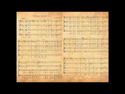 Ой, мори, кавале / Oj, mori, kavale -  with score