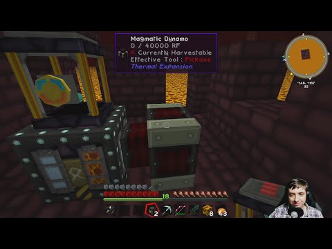 S1ipperycraft SE01 EP14: Pumping Lava from the Nether