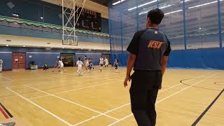 第二屆學界季前賽 20251007 2000 pink sharks u11 vs 小奮力 q2
