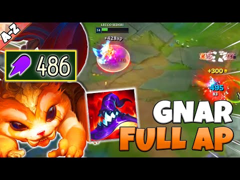 GNAR FULL AP - League of Legends ITA #3393
