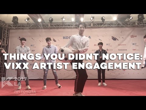 [#KCON17LA] THINGS YOU DIDN'T NOTICE: VIXX ARTIST ENGAGEMENT