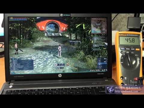 HP Probook 4441s blade soul Frame Test