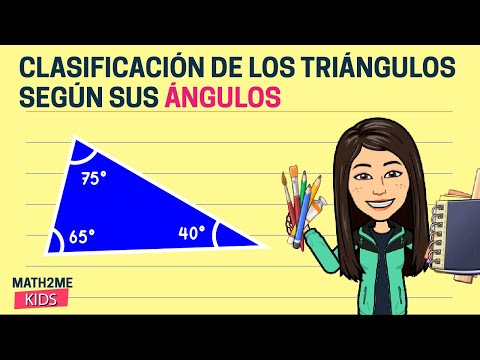 🔴 Clasificación de los triángulos | según sus ángulos
