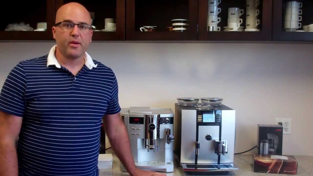 Comparison: Jura S9 One Touch and Giga 5 Super-Automatic Espresso Machine