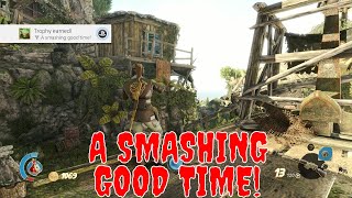 Strange Brigade - Isle of the Dead DLC - A Smashing Good Time! Trophy