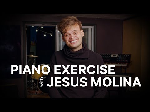 Jose Molina practices this piano exercise 15 minutes a day