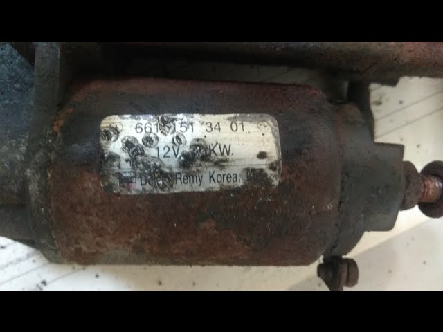 Стартер На Санг Енг Корандо