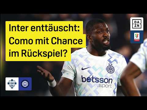 Inter enttäuscht am Comer See: Como - Inter Mailand | Coppa Italia | DAZN Highlights