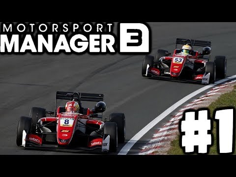 Motorsport Manager Mobile 3 Career Mode - Part 1 FIRST RACE & NEW DRIVER!