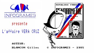 [Amstrad CPC] L' Affaire Vera Cruz - Longplay