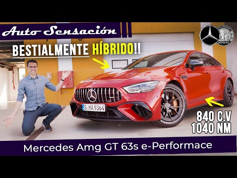 Prueba Mercedes Amg Gt 63 s e-performance 2022. ¡Bestialmente Hibrido!.