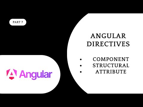 Angular Directives Explained Component Structural Attribute Directives