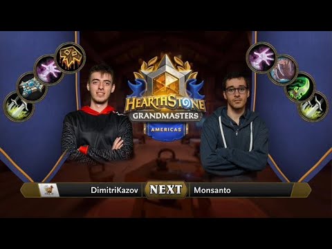DimitriKazov vs Monsanto | 2021 Hearthstone Grandmasters Americas | Semifinal | Season 2 | Week 4